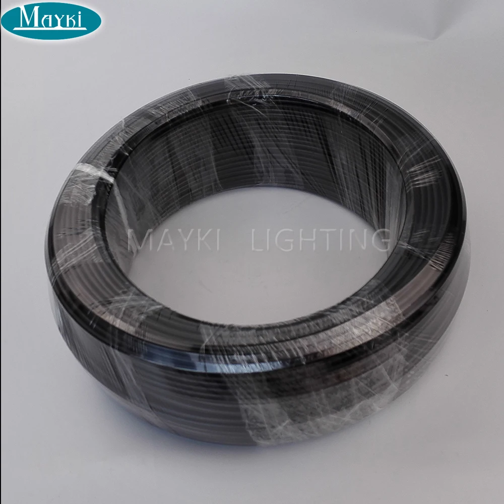 Mayki PEOF 1 * 0 5 PMMA концевой волоконно оптический кабель с черным ПВХ подходит для