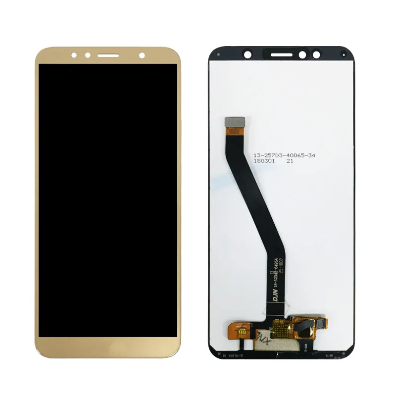 Najtaniej Dla Huawei Y6 2018 wyświetlacz LCD + zespół ekranu dotykowego z naprawa ramy dla Y6 Prime 2018 lcd ATU L11 ATU L21 ATU L22 ATU LX3