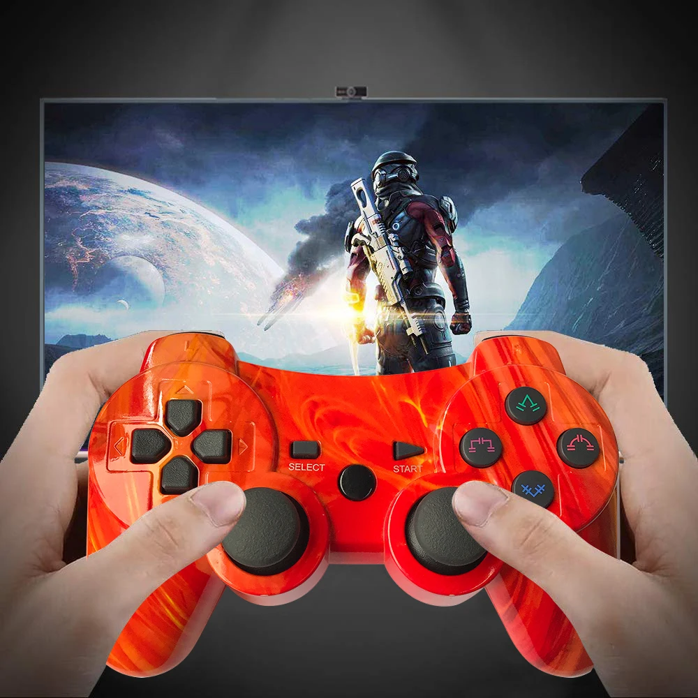 Для sony PS3 контроллер 2,4G беспроводной Bluetooth для Playstation 3 контроллер для Dualshock4 Вибрационный Джойстик Геймпад