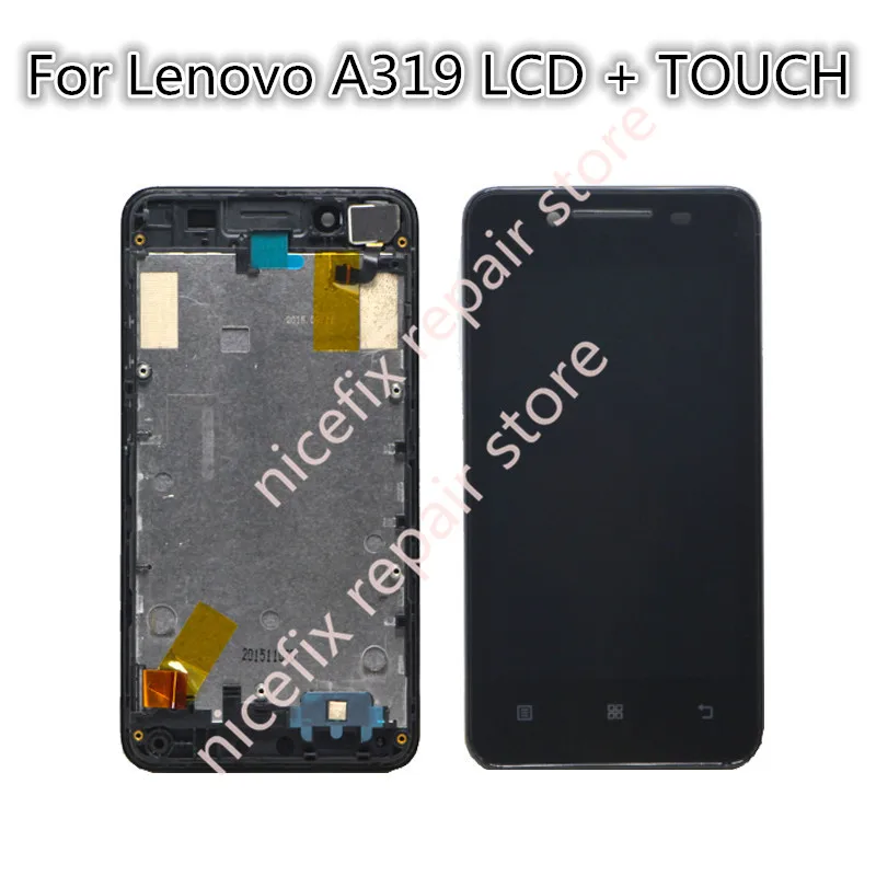 lenovo A319 lcd display with frame  (8)__