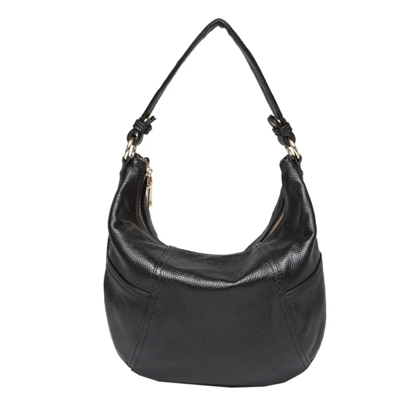 

2019 New Arrival Genuine Leather Women Bags High Quality 3 Colors Female Daily Use Fashion Shoulder Bags Women Handbags HB02