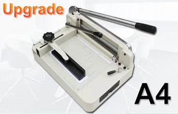 

2020 New Upgrade A4 Size Manual Stack Paper Cutter Guillotine Cutting Machine Heavy Duty Factory Outlet