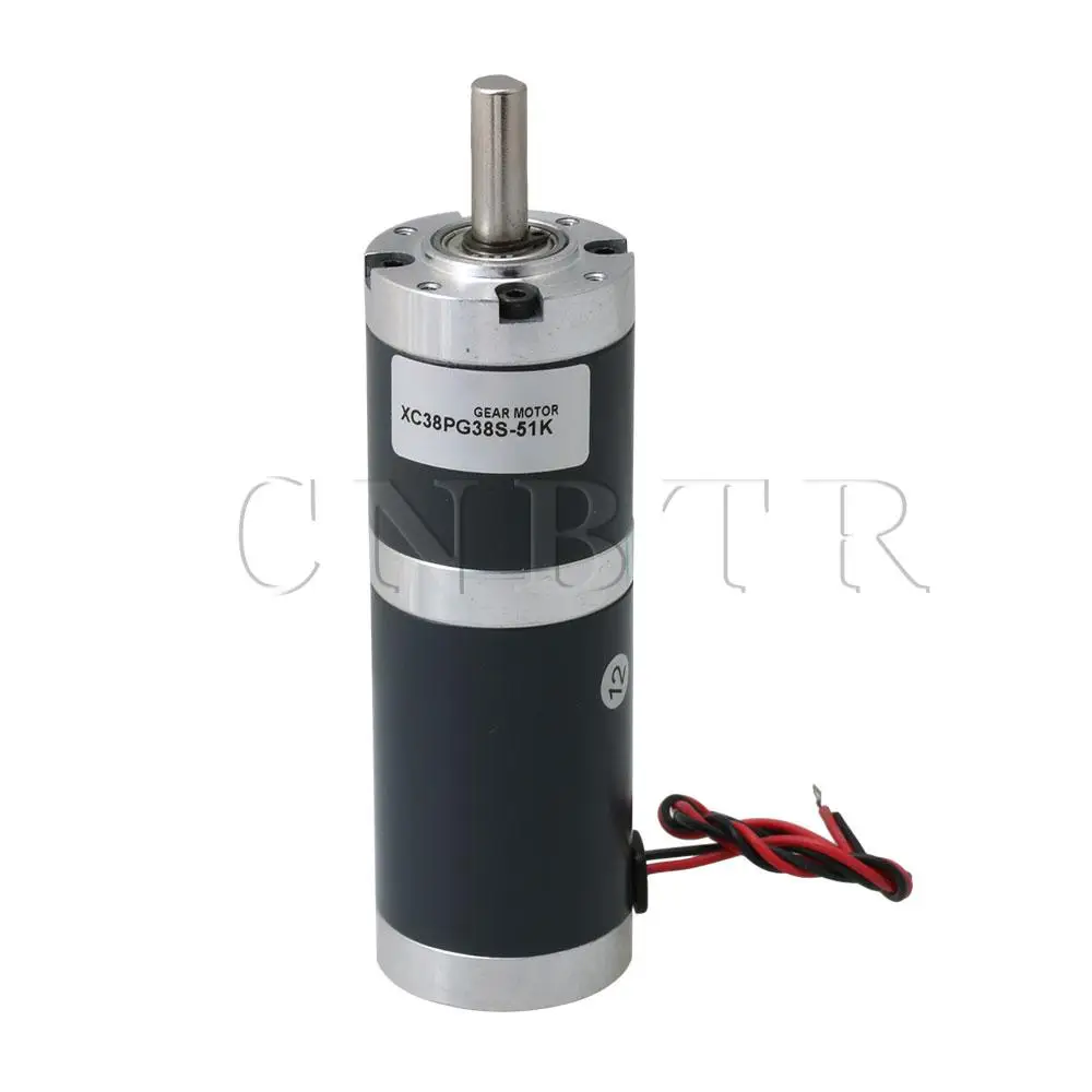 DC24V мотор-редуктор для обратной скорости двигатель планетарного устройства XC38PG38S