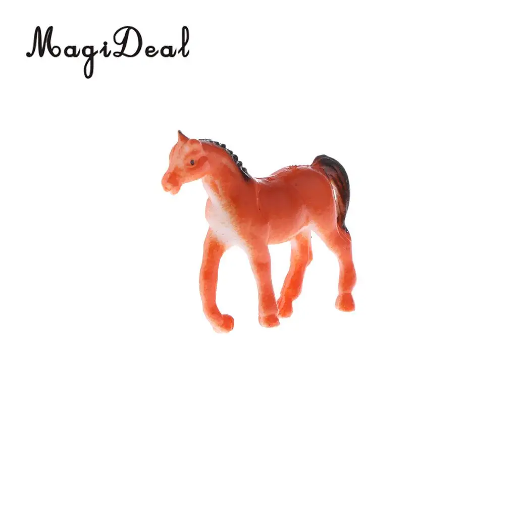 12Pcs/Pack Plastic Farm Animal Models Kids Children Baby Educational Toy Party Bag Fillers Home Desk Decoration