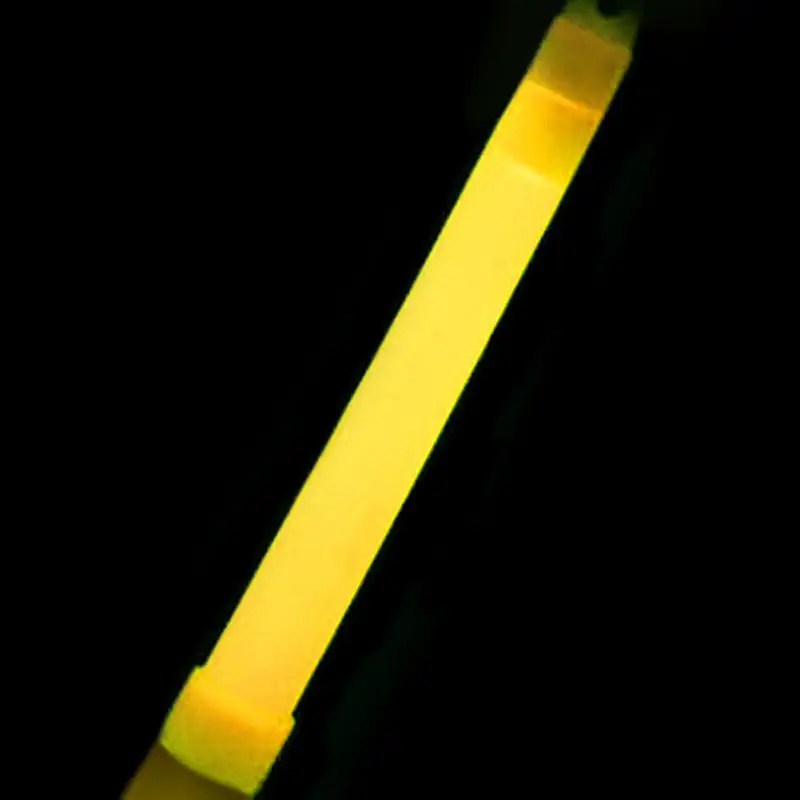 yellow 2 предмета 6 дюймов промышленный Класс светящиеся палочки вечерние Кемпинг аварийные огни со святящимися палочками химические флюоресцентные подвесные Decoraction - Цвет: yellow