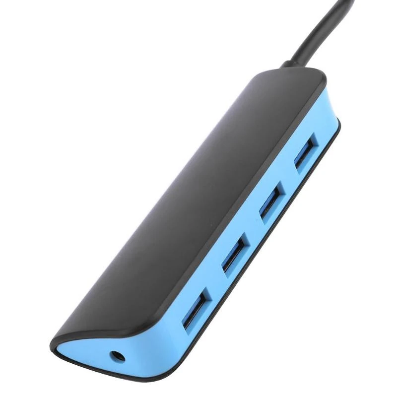 5 Гбит/с usb-хаб сплиттер 4-в-1 Usb3.1 Тип-C 4 Порты usb-хаб с кабелем 20,5 см для ПК Компьютерные аксессуары и Запчасти