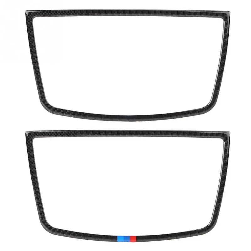 

Carbon Fiber Car Audio Speaker Frame Trim Cover Adhesive Sticker for BMW E70 E71 X5 X6 2008 2009 2010 2011 2012 2013