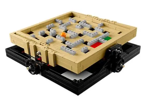 

LELE 39000 Idea Pinball Maze Marble Originality Creative Tabletop Game Building Block Bricks Toys Gift for Children 21305