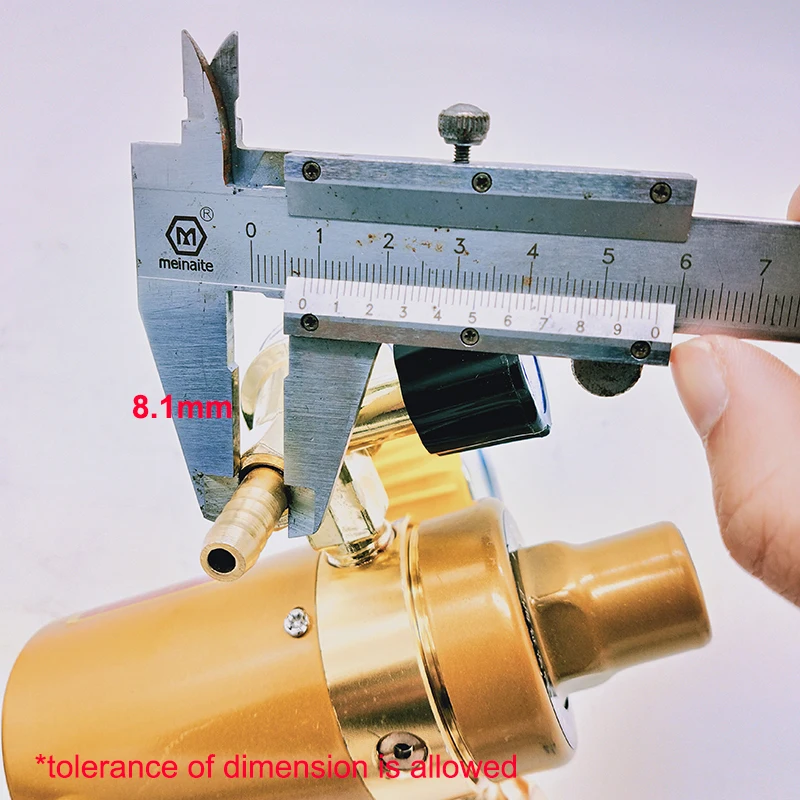 CO2 pressure reducer