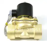 Free Shipping Electric Solenoid Valve Water Air N/C 220V AC 3/4" 2W200-20 Option DC12V,DC24V or AC110V