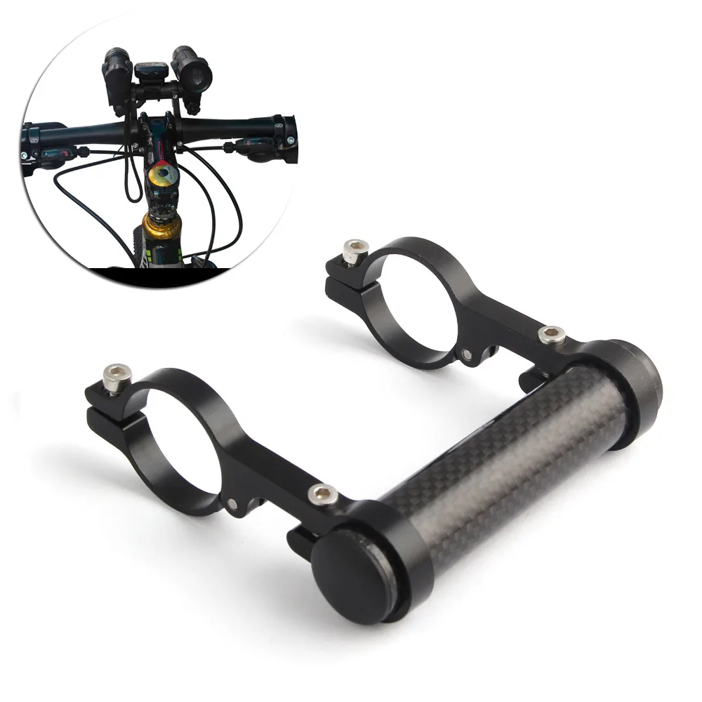 NEW Carbon Fiber Lighthouse Bike Bicycle Handlebar Extender Extension
