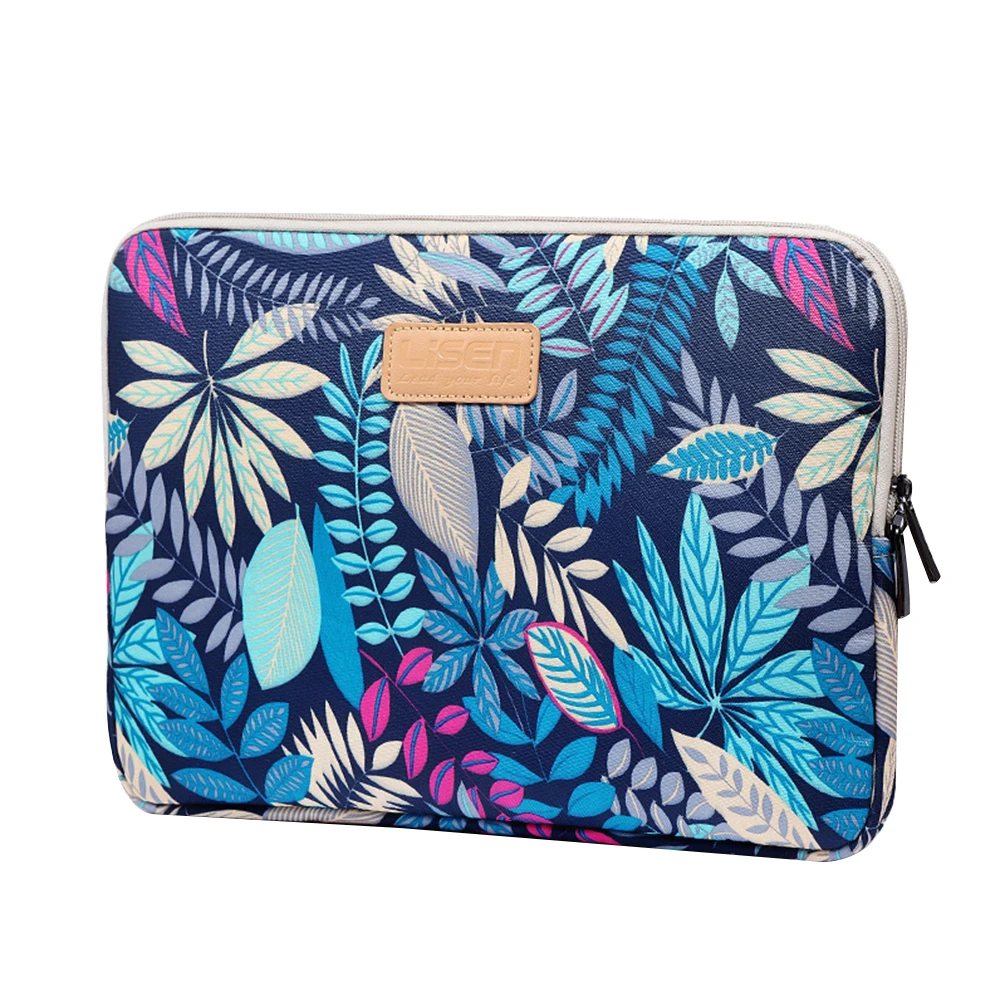 Vbiger Canvas Laptop Sleeve Waterproof Tablet Sleeve Case Shockproof Laptop Cases Scratch proof