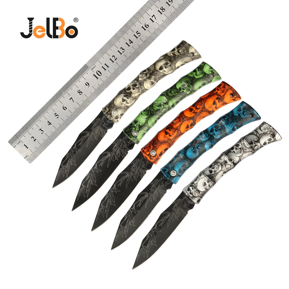 JelBo Мини Портативный нож инструменты для выживания на открытом воздухе складной нож лезвие из нержавеющей стали для кемпинга охоты складной нож
