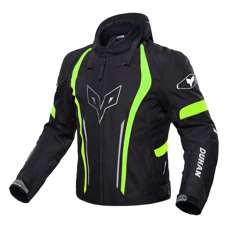 

2017 New Multi-functional Riding Suit Windproof Warm Waterproof Motorcycle Racing Suit Can Match Protect Neck For Men Size M-XXL