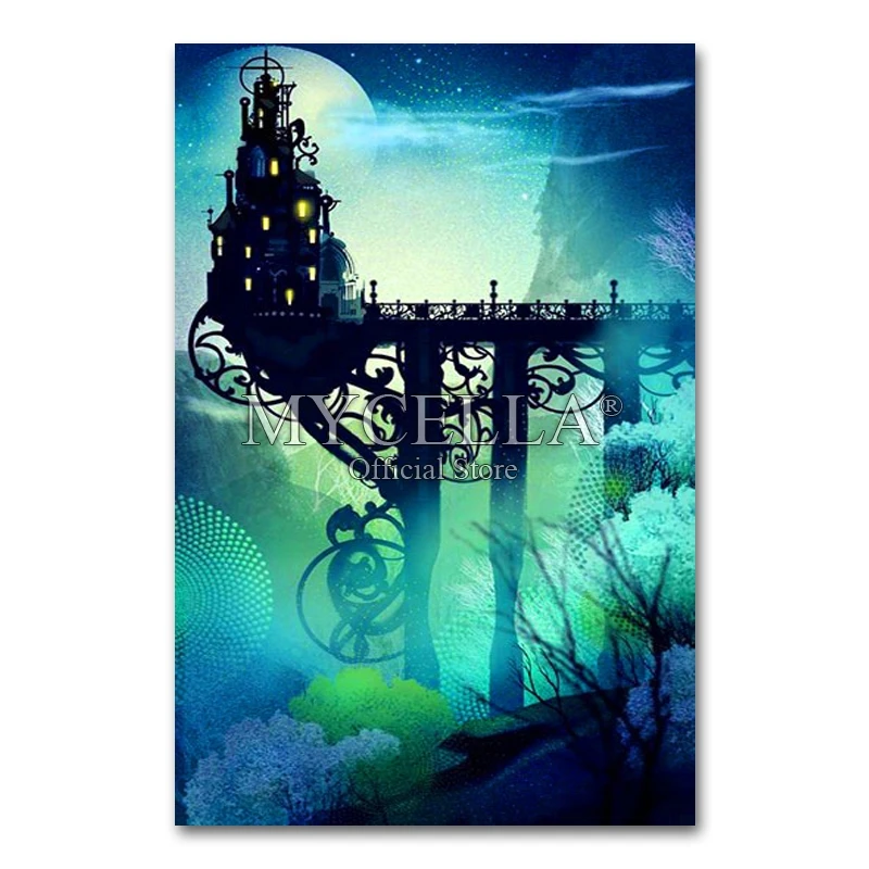 

5D,Diamond Embroidery,cartoon building,DIY,Diamond Painting,Cross Stitch,Picture,Of ResiN,Full,square,Diamond Mosaic,Home Decor