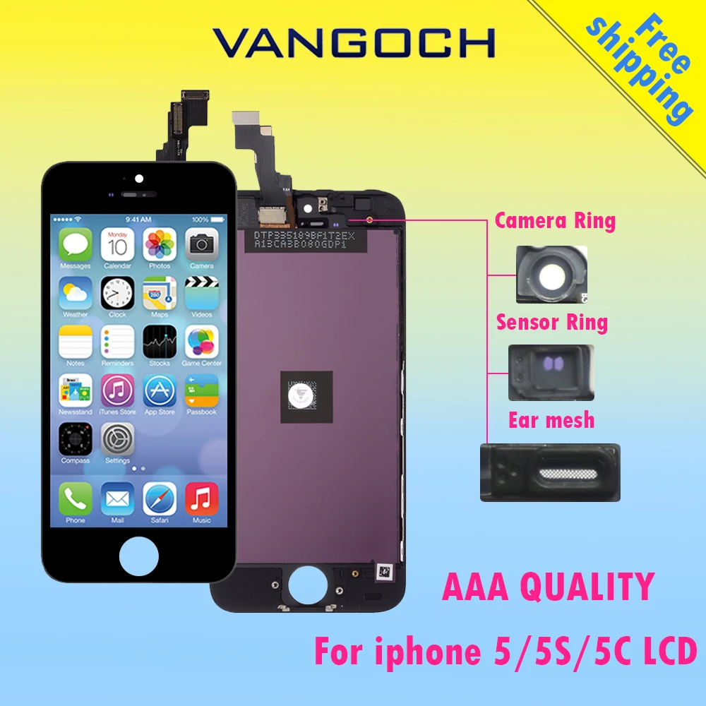 10 20 30 50 100 pcs AAA Best Quality LCD Replacement For