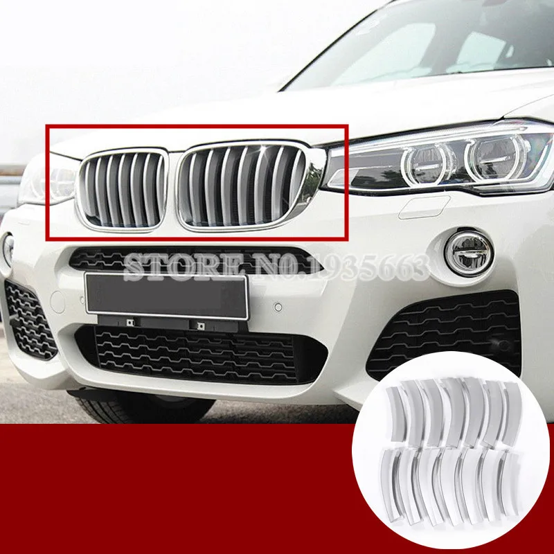 Для BMW X3 F25 ABS передняя решетка литья Накладка 2011- 14 шт