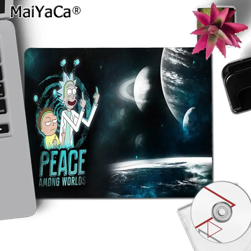 No Lock Edge25x29cm MaiYaCa сезона Рика и Морти маленькие игровые коврики для мыши Настольный коврик игровой коврик для мыши для ПК ноутбука - Цвет: No Lock Edge25x29cm