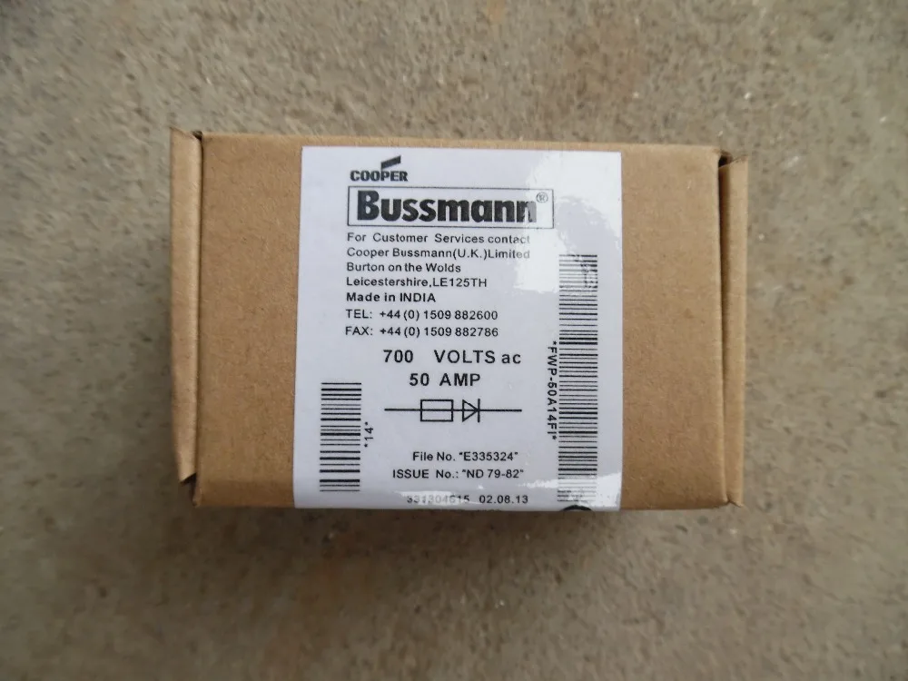 5 шт. Предохранители: FWP-50A14FI 50A 700 V 14*51