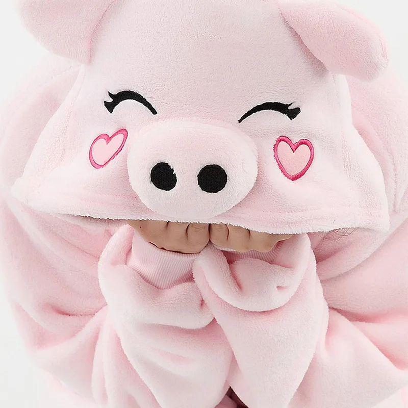 pink pig onesie for adults