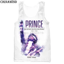 Новая популярная майка для мужчин/женщин певица Принс(Роджерс Нельсон) 3D Печатные жилеты Повседневный Harajuku стиль уличная Бодибилдинг майка Топы