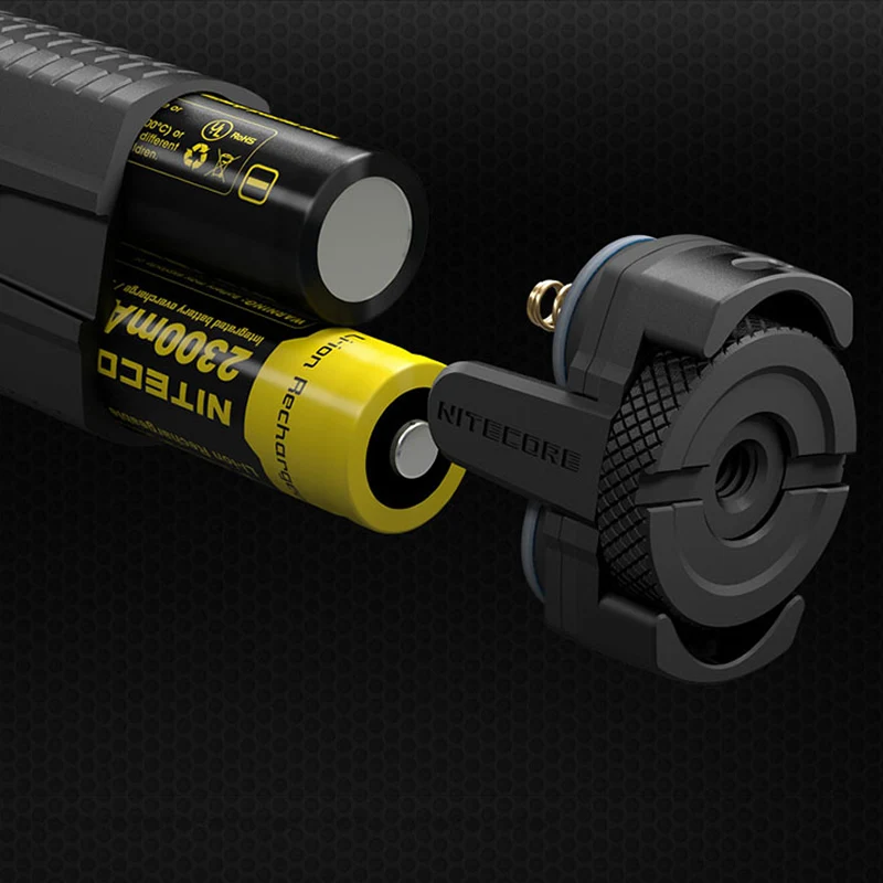 Портативный фонарик NITECORE EC4GT светодиодный фонарь излучатель 1000 лм 2x18650 для охоты