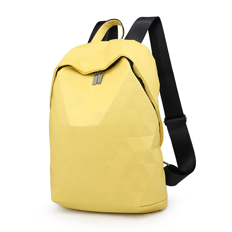 

Hot Pink Backpack Women Cute Backpack Geometric Stitching Solid Mochila Girl Schoolbag Mother Bag for Baby Summer Backpacks 2019