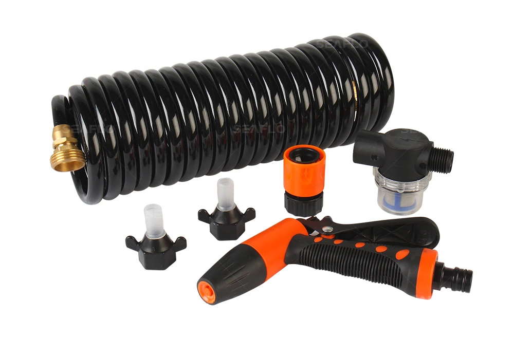 Морской лодка яхты кэмпер караван SEAFLO DC промывочный насос Комплект 3GPM 11.6LPM 70PSI