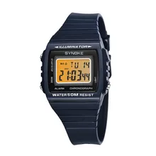 Для мужчин s часы 5Bar Водонепроницаемый Relogio Masculino цифровые часы Элитный бренд Плавание часы Мода Открытый часы Для мужчин N0807