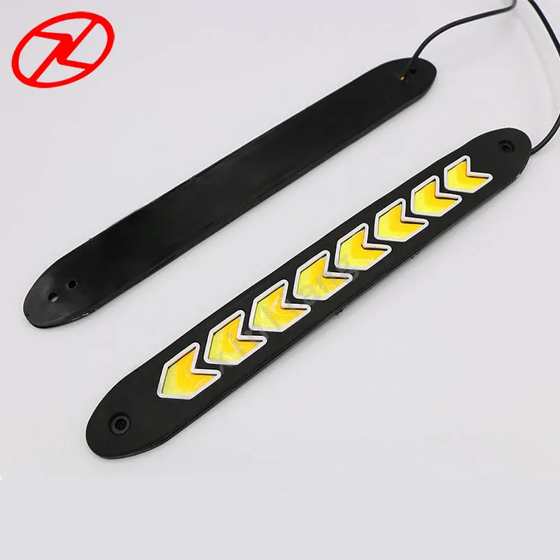 2 шт. гибкие светодиодные дневные ходовые огни в форме стрелки|daytime running|led daytime