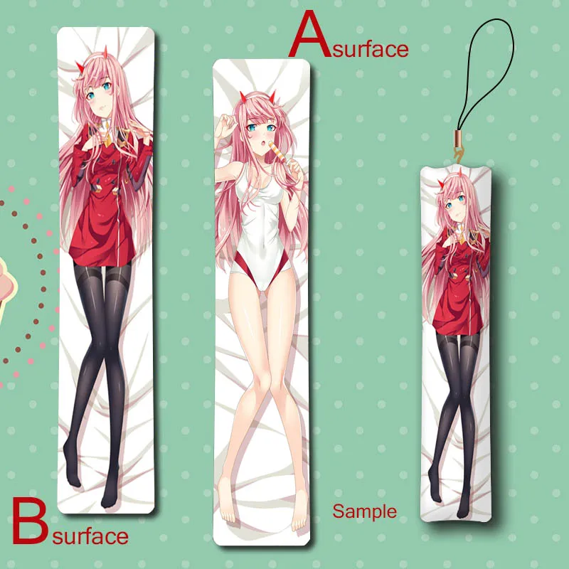 DARLING в FRANXX ноль два виде милого героя аниме мини Dakimakura брелок подушка висячие
