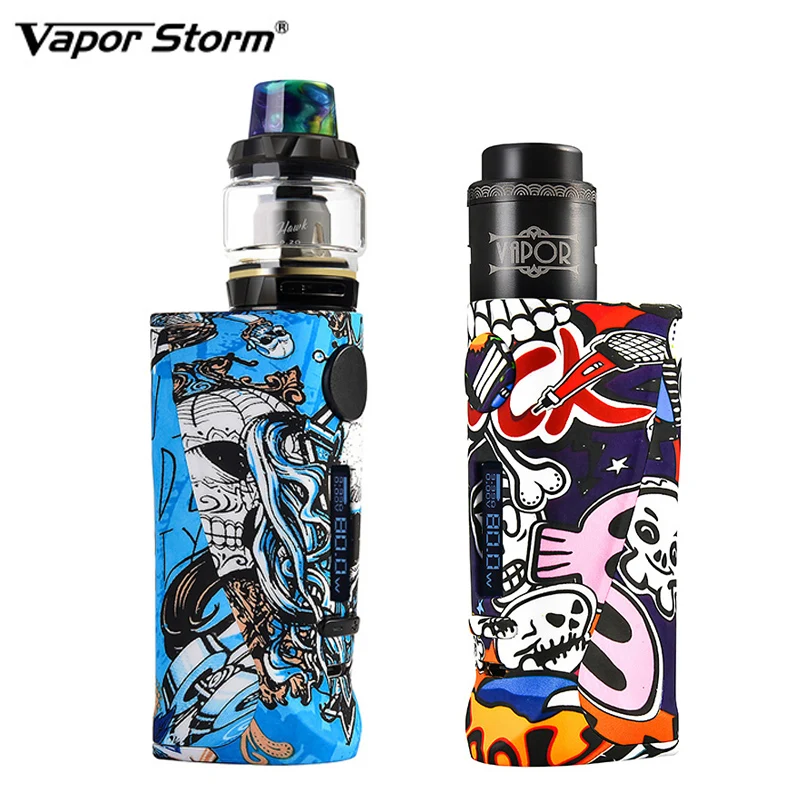 Оригинальная электронная сигарета Vapor Storm ECO Pro TC VW 5-80 Вт Lion RDA 3 Stage с контролем