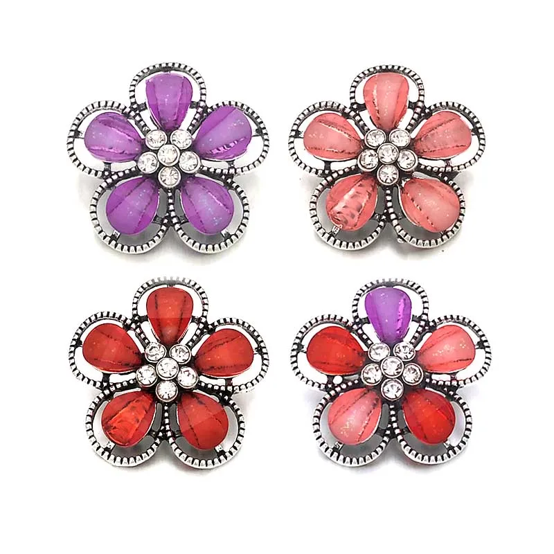 

high quality metal Rhinestone Snap Buttons w107 Diy Jewelry fit 18mm Snap button Necklaces/Bracelets for women