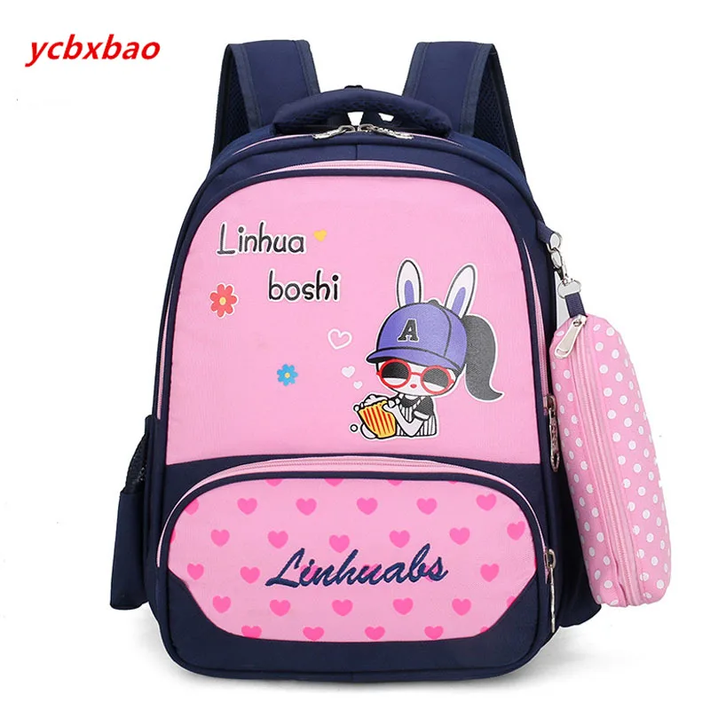 

Brand Cartoon Children School Bags Girls Boys Backpack Primary Schoolbags Teenagers Orthopedic Backpacks Mochila