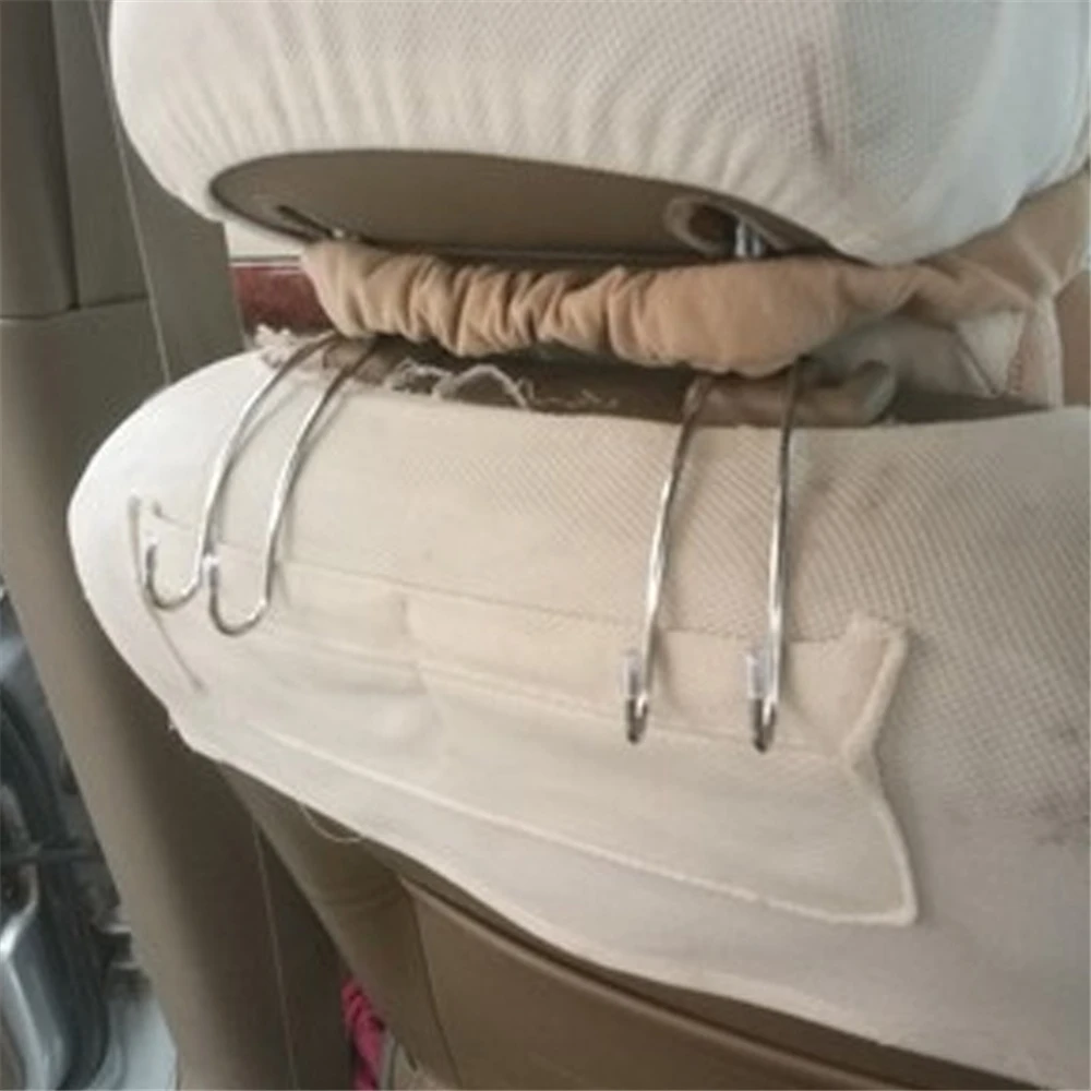 Клипы автомобильный металлический крючок для автомобильного сиденья авто подголовник крючок держатель для сумок для автомобиля мешок