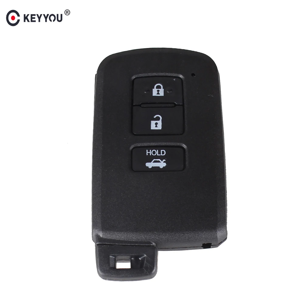 Замена KEYYOU чехол для ключа с дистанционным управлением 3 кнопки Toyota Avalon Camry RAV4 2012