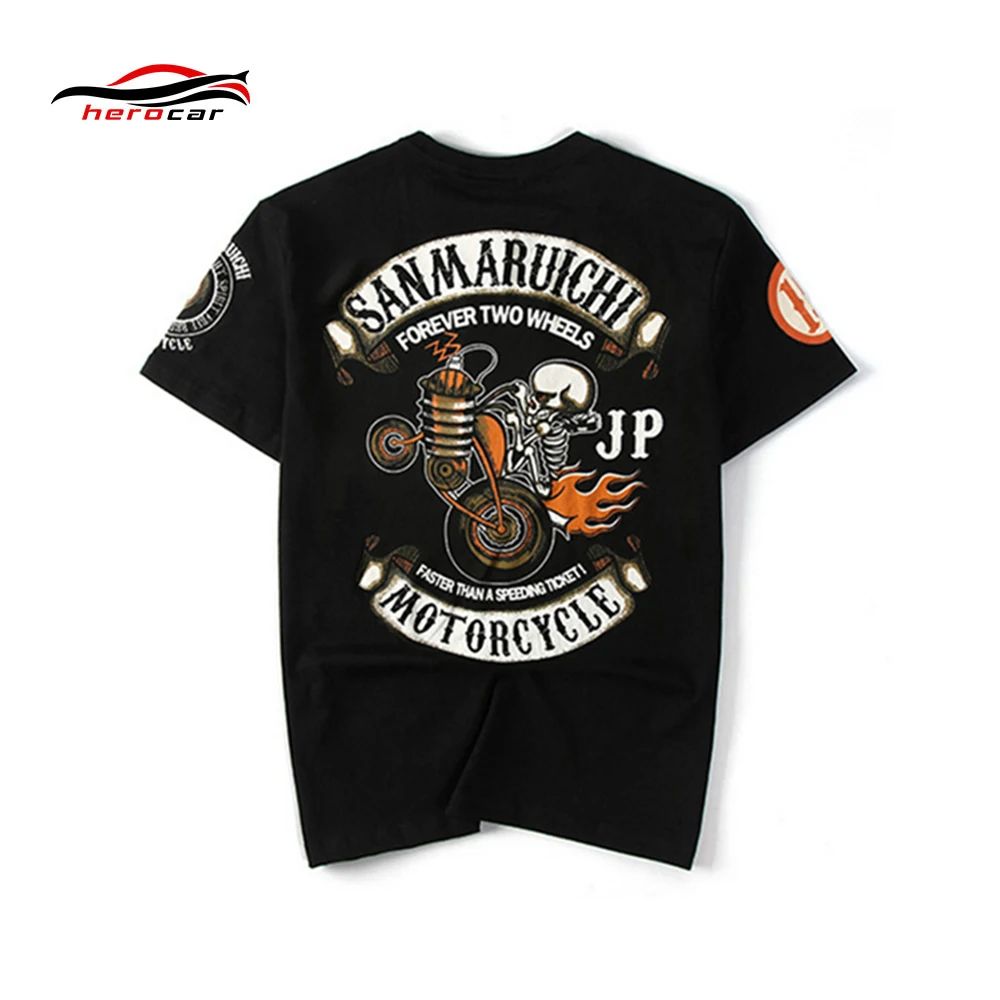 

Summer Men T-shirt Motorcycle Sport Short Shirt Motogp Motocross Racing Cotton Camiseta Moto Fitness moto gp shirt Male T Shirt