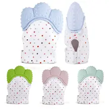 Новые поступления, горячая Распродажа, младенцы, силиконовая рукавица перчатка для режущихся зубов, Прорезыватель зубов, перчатка, конфетная обертка, звук, прорезыватель ins, Новинка