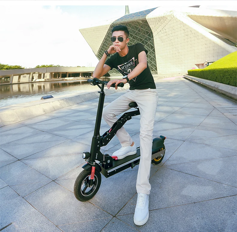 Excellent 10-inch electric bicycles Lithium batteries Folding adults with children