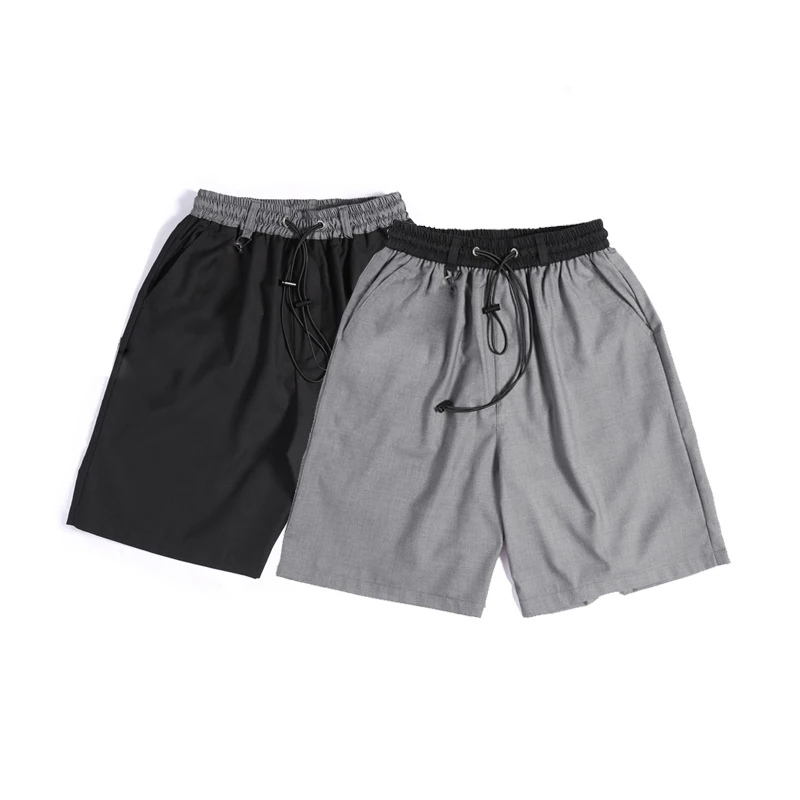 Летняя новая Корейская версия супер огонь тренд Красивые свободные прямые повседневные спортивные шорты большого размера m-xl