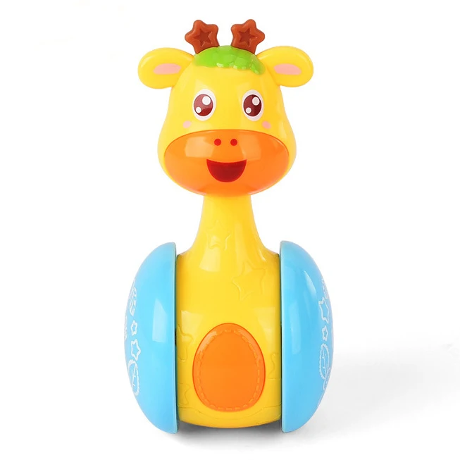 Toys Baby 3+ Months Cartoon Animal Swing Tumbler Brinquedos Para Bebe Toddler Toys Oyuncak Toys for Newborns