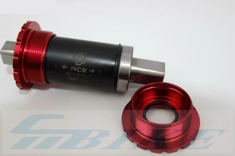ACE Titanium Axle Square Taper Bicycle Bottom Bracket 103 107 110 113 119mm