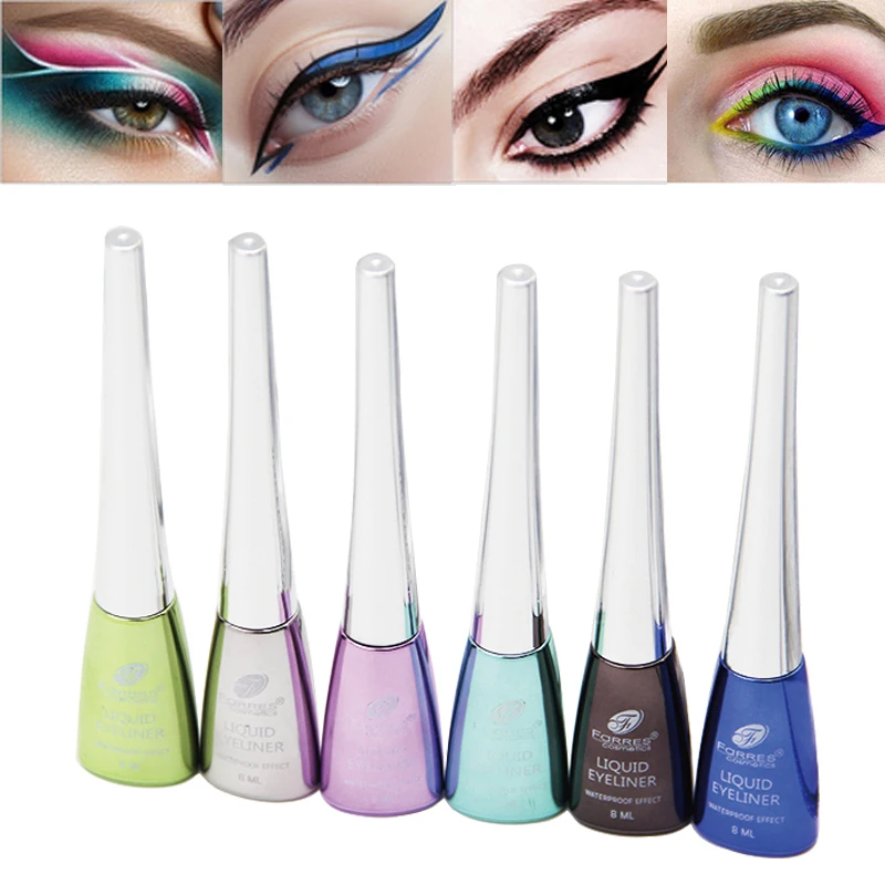 colorful eyeliner