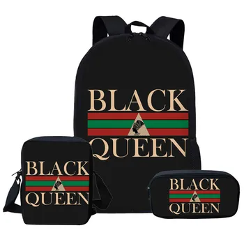 

ThiKin Hippie Tribal Boho Women Backpack 3PCS/SET Casual School Backpack for Teenage Girl Mochila Escolar Children Bag