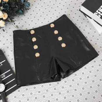 

2019 New Fashion Genuine Sheep Leather Shorts Y45