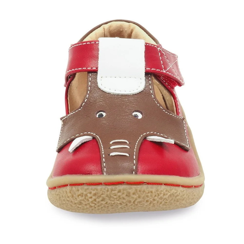 TipsieToes superior calidad de marca de cuero genuino niños bebé niño niña niños elefante zapatos de moda pies zapatillas de deporte - 5