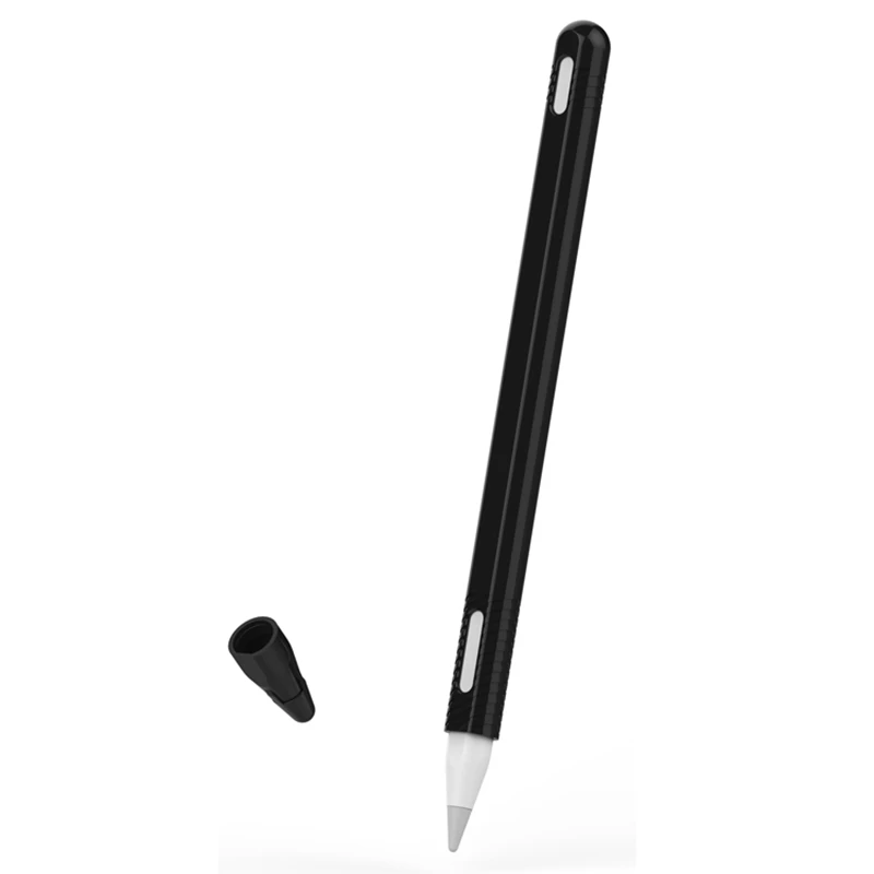 

Bovitar New Soft Silicone Compatible For Apple Pencil Case Wrap Sleeve For iPad Tablet Touch Pen Stylus Protective Sleeve Cover
