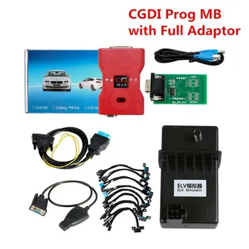 

Powerful 2018 CGDI Prog MB Benz Key Programmer Support All Key Lost with Full Adapters for ELV Repair,100% Original