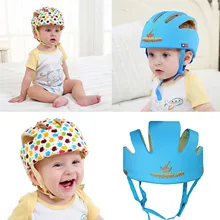 Регулируемая дышащая Защитная шляпа шлем для детей 8-60 месяцев дети учатся ползать ходьба Бег игры