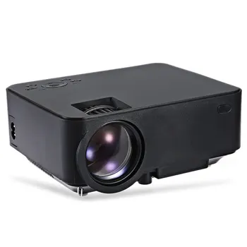 

RUISHIDA M1 Mini Projector 1500 Lumens 800x480 Pixels Projector With VGA HDMI USB SD Card Slot For Home Office Education